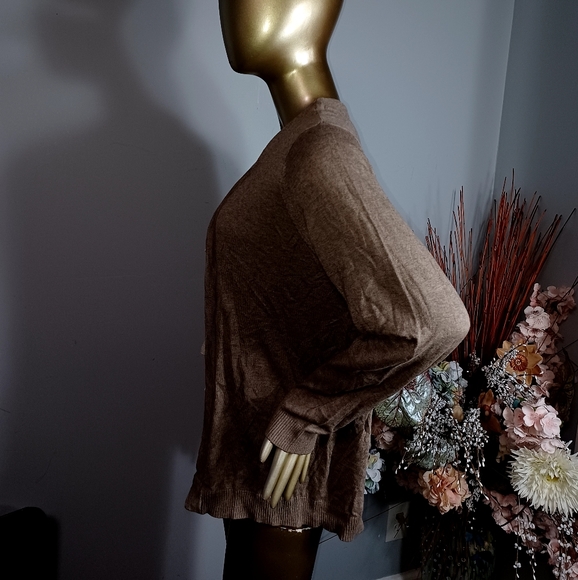 CJ Banks sweater with tiered attached tank - Picture 8 of 13